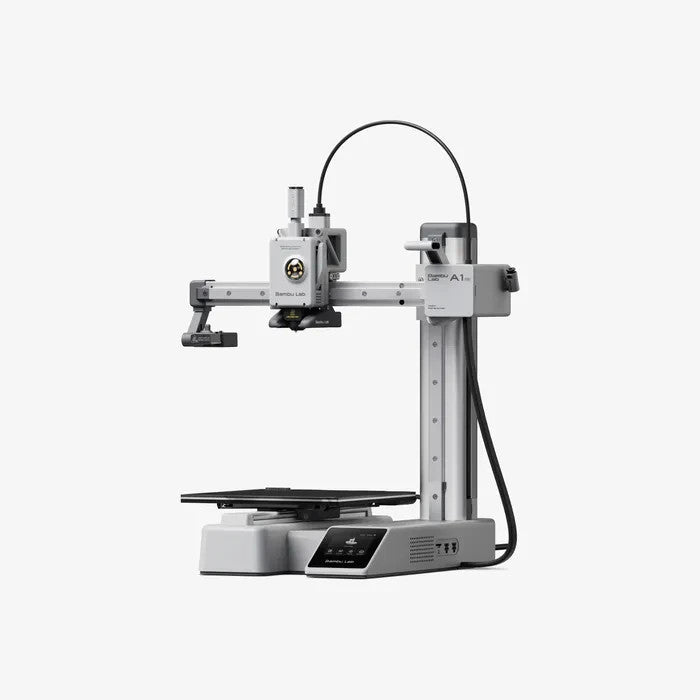 Bambu Lab A1 Mini 3D Printer - High Precision Silver 3D Printer