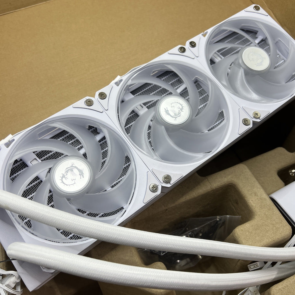 MSI - MAG Core Liquid A13 360 ARGB Liquid CPU Cooler 360mm Radiator White