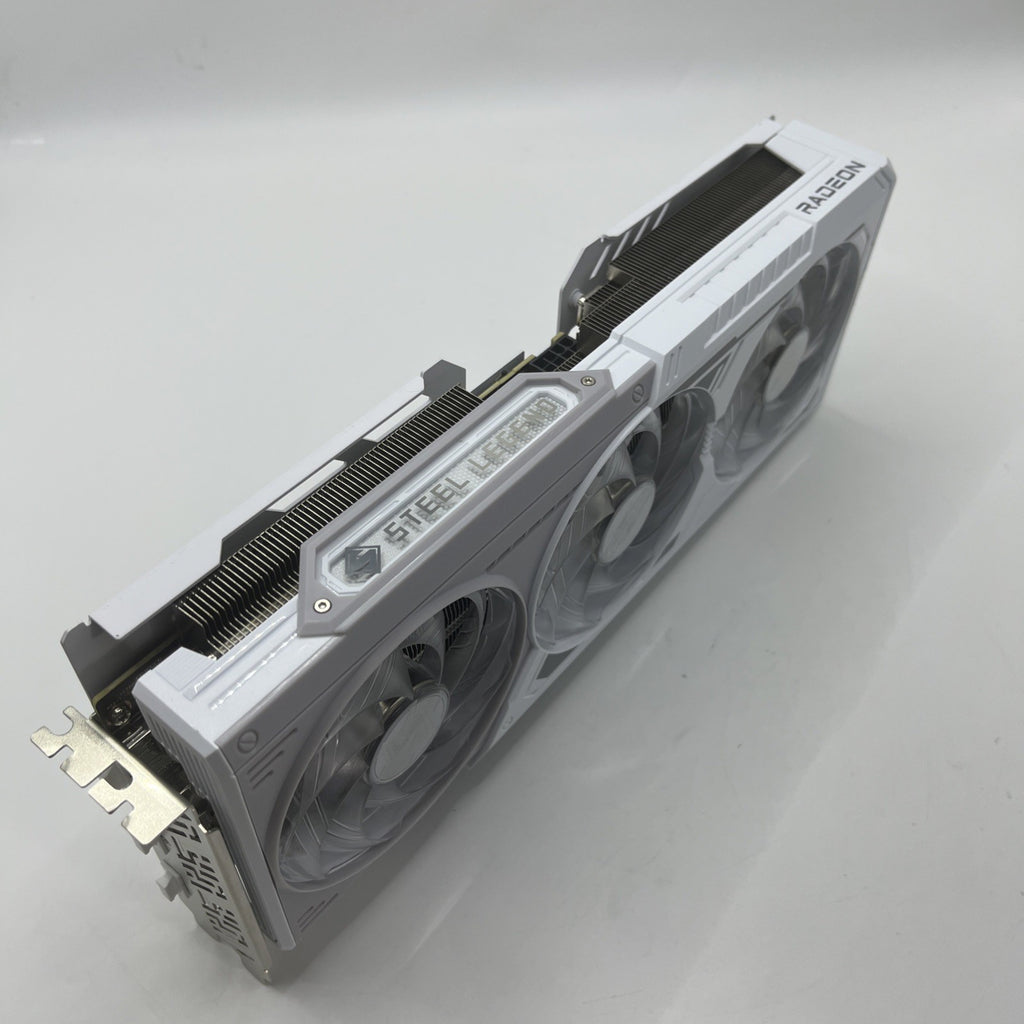 ASRock Steel Legend AMD Radeon RX 9060 XT 16GB OC Edition Graphics Card - White