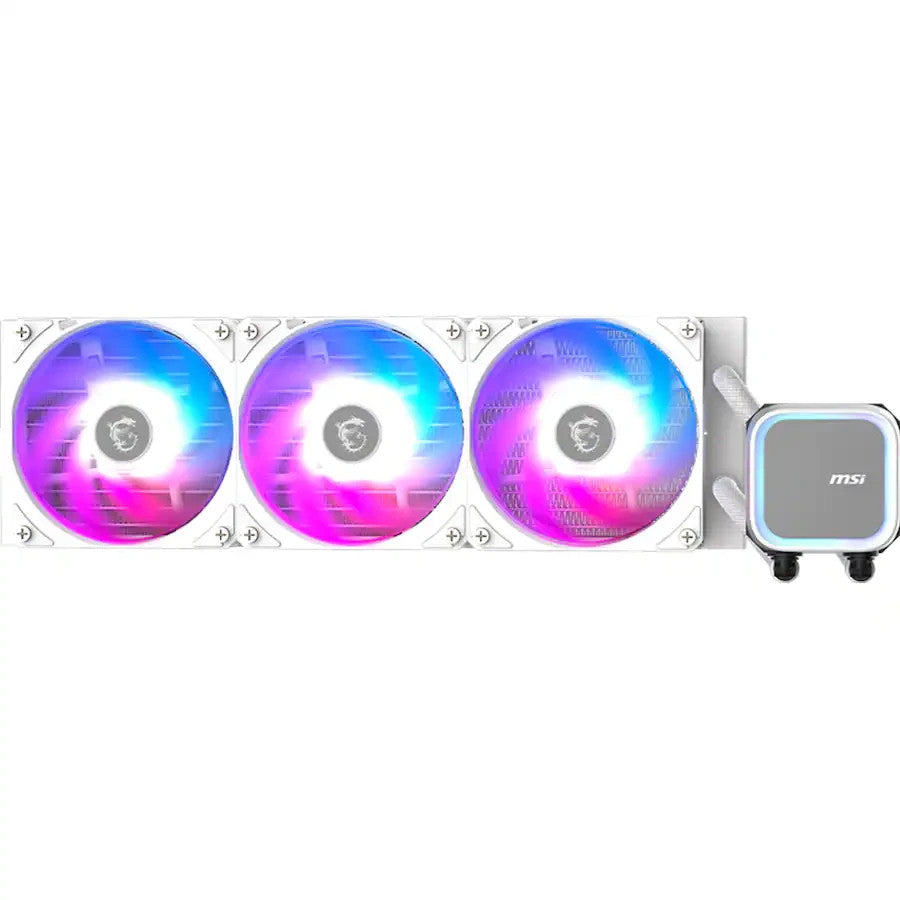 MSI - MAG Core Liquid A13 360 ARGB Liquid CPU Cooler 360mm Radiator White