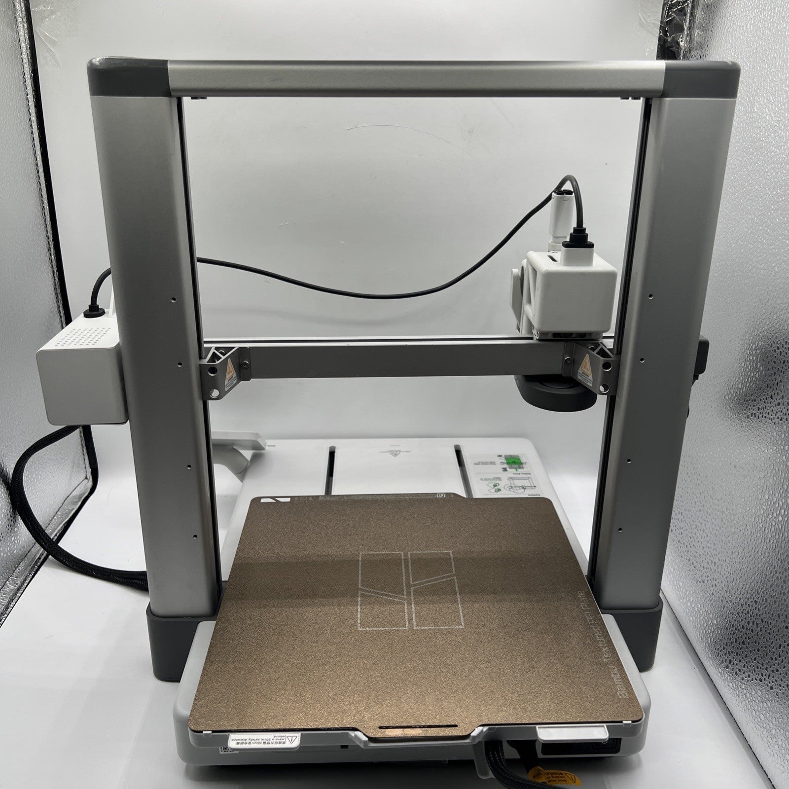 Bambu Lab A1 3D Printer - High Precision Silver 3D Printing Machine