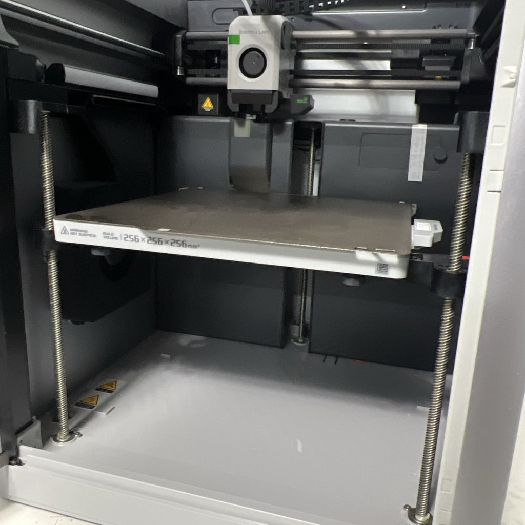Bambu Lab X1C 3D Printer - Silver 3D Printing Machine - 57 Hours