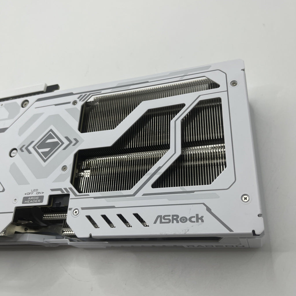 ASRock Steel Legend AMD Radeon RX 9060 XT 16GB OC Edition Graphics Card - White