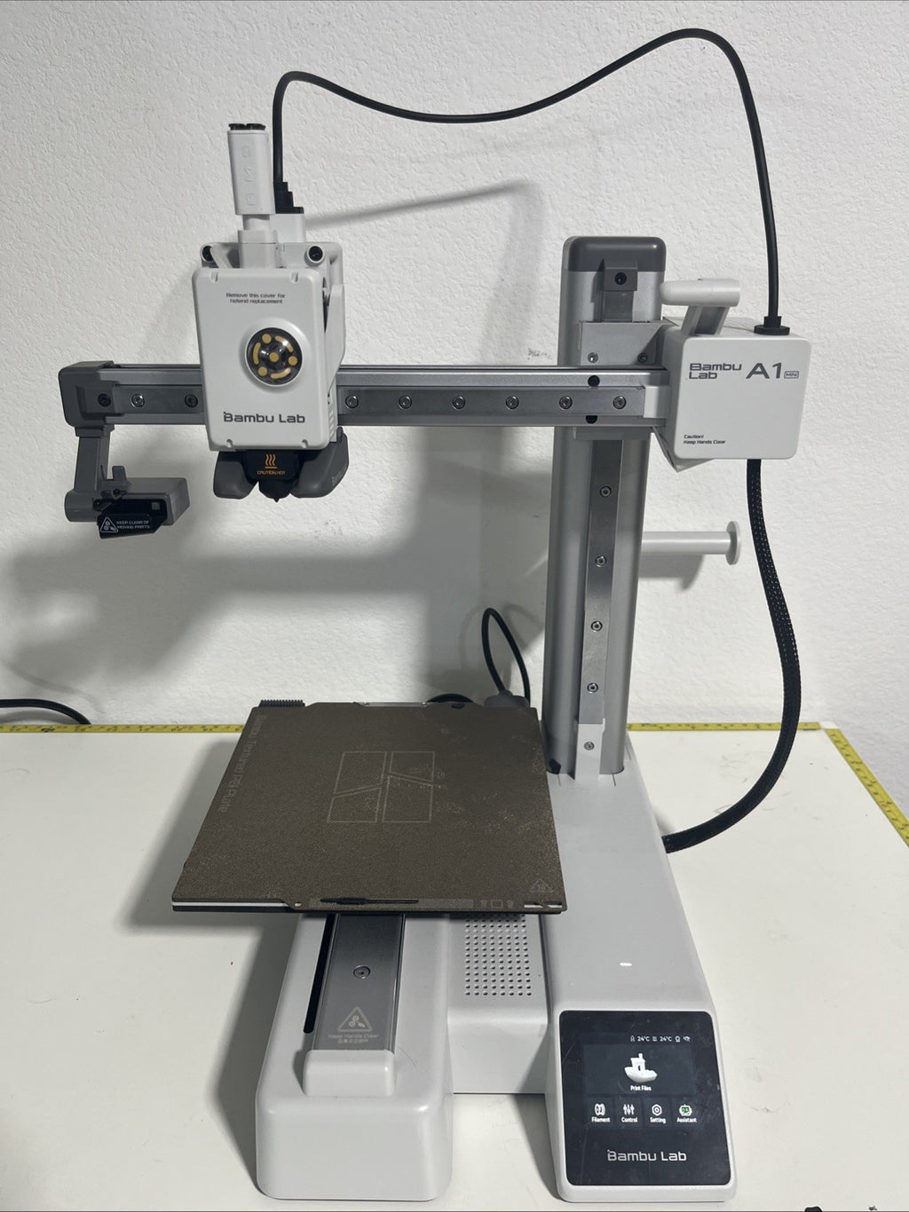 Bambu Lab A1 Mini 3D Printer - High Precision Silver 3D Printer