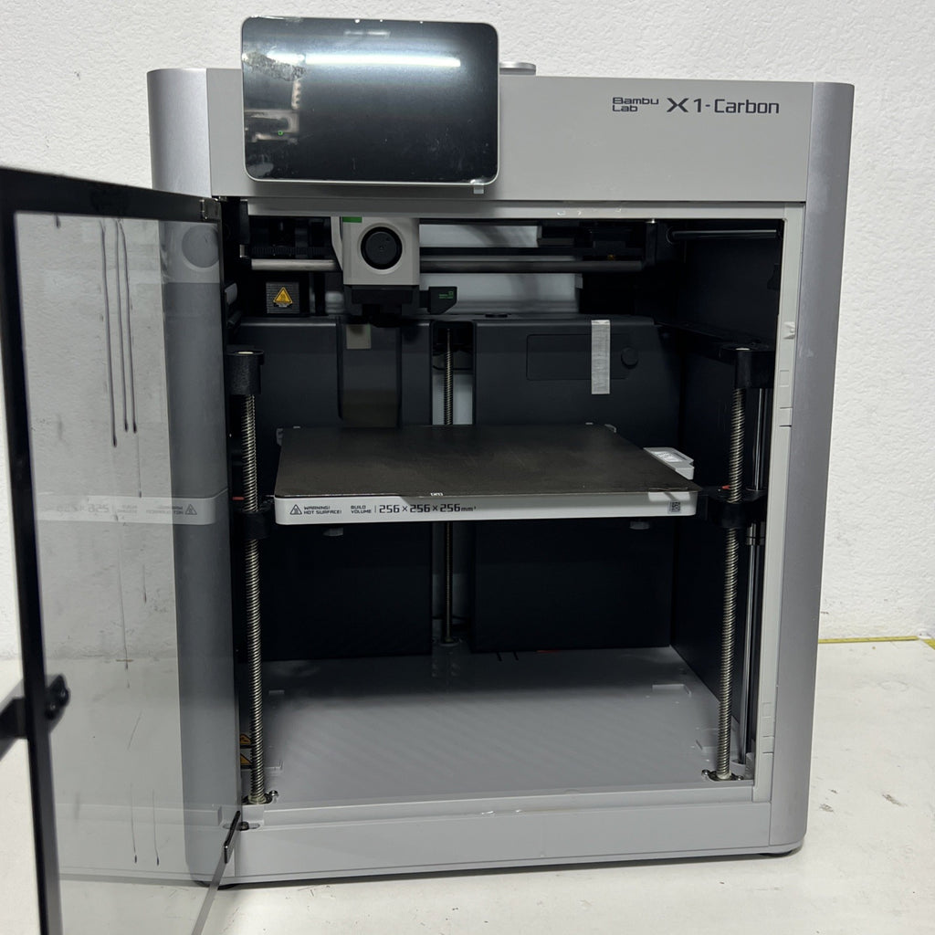 Bambu Lab X1C 3D Printer - Silver 3D Printing Machine - 57 Hours