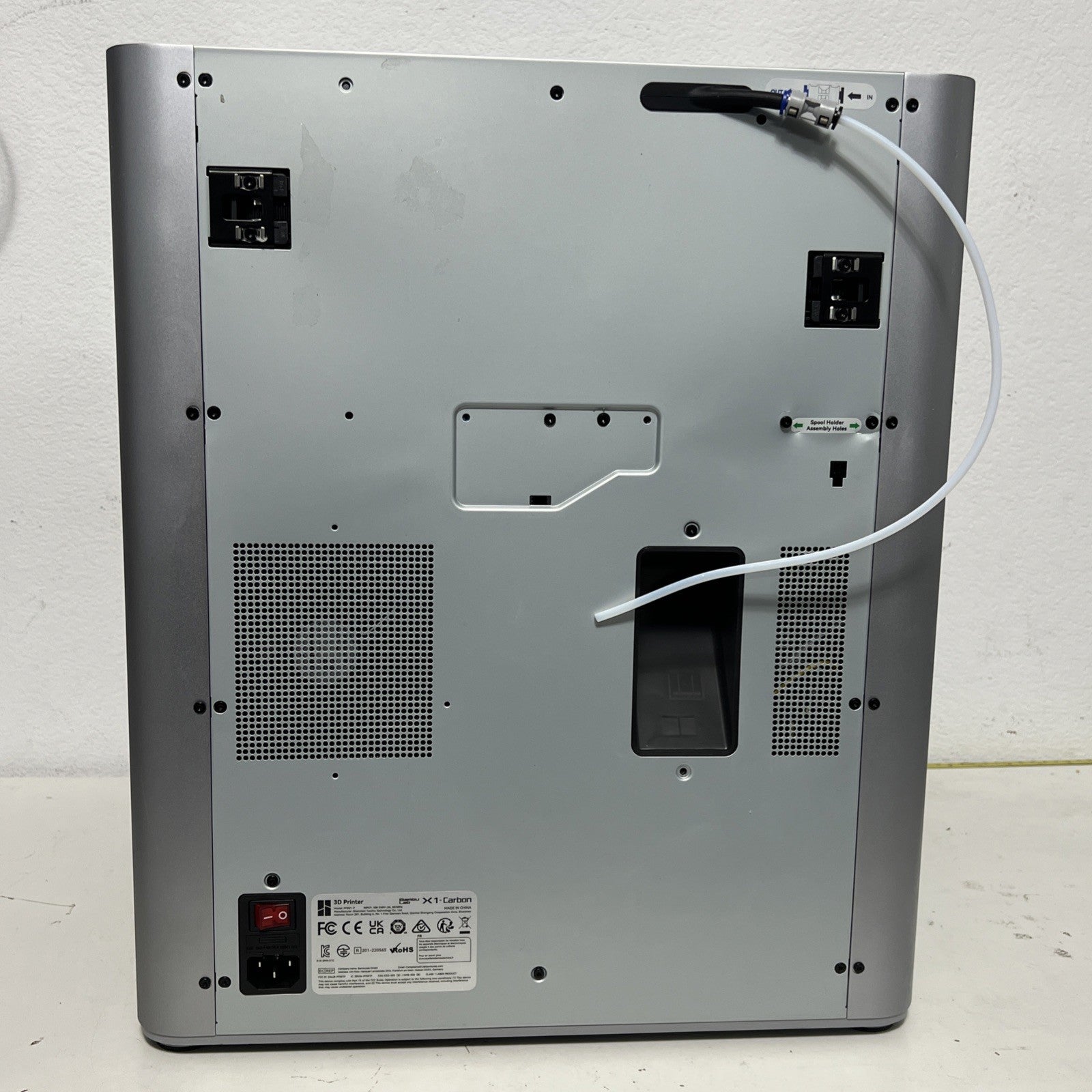 Bambu Lab X1C 3D Printer - Silver 3D Printing Machine - 57 Hours