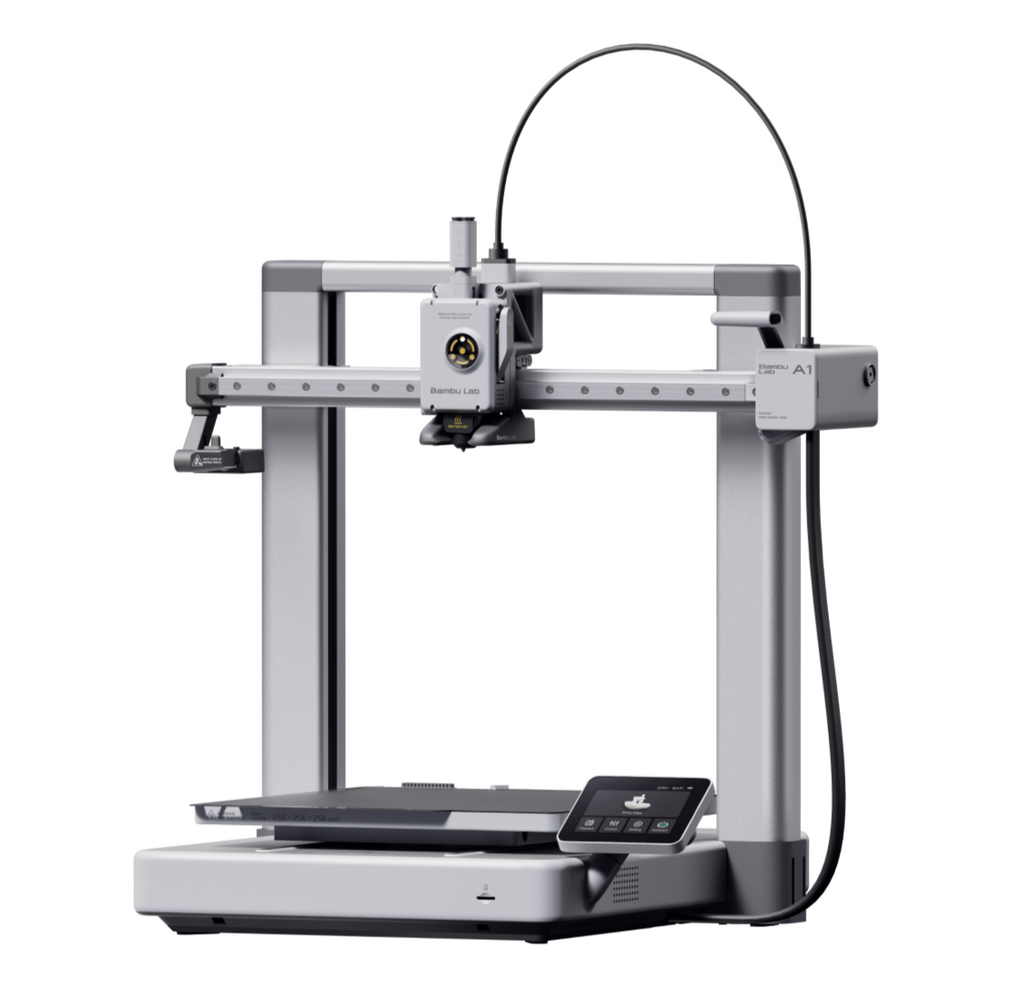 Bambu Lab A1 3D Printer - High Precision Silver 3D Printing Machine