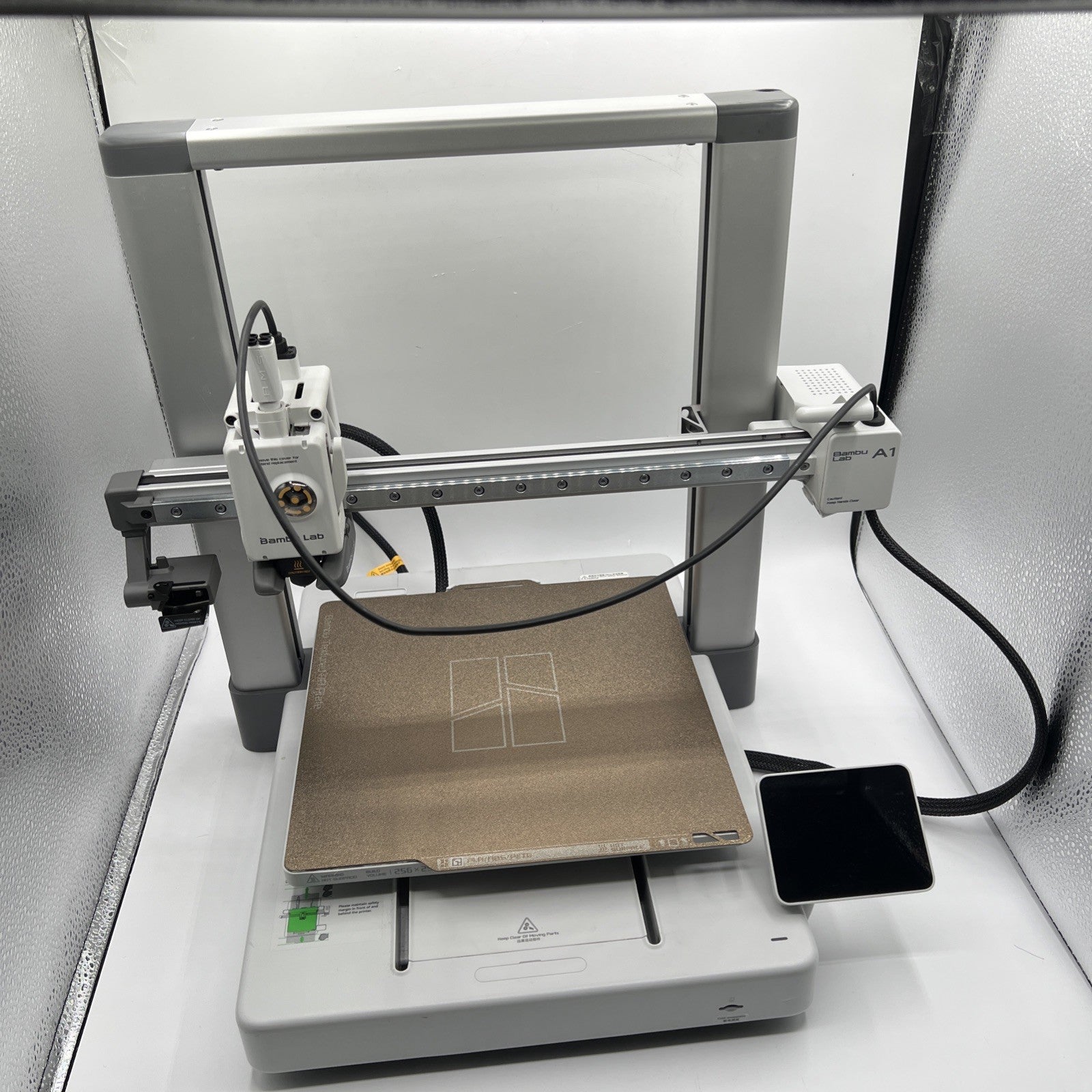 Bambu Lab A1 3D Printer - High Precision Silver 3D Printing Machine