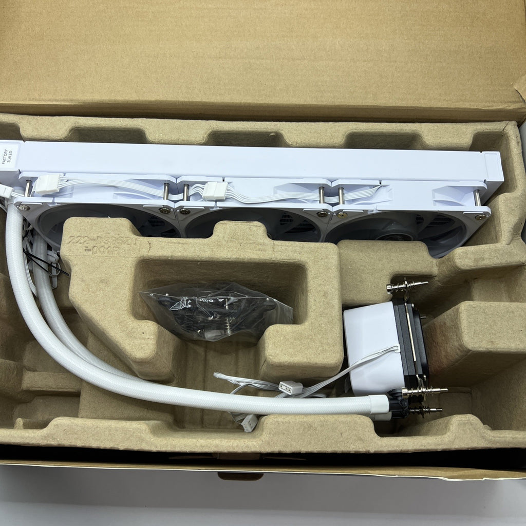 MSI - MAG Core Liquid A13 360 ARGB Liquid CPU Cooler 360mm Radiator White