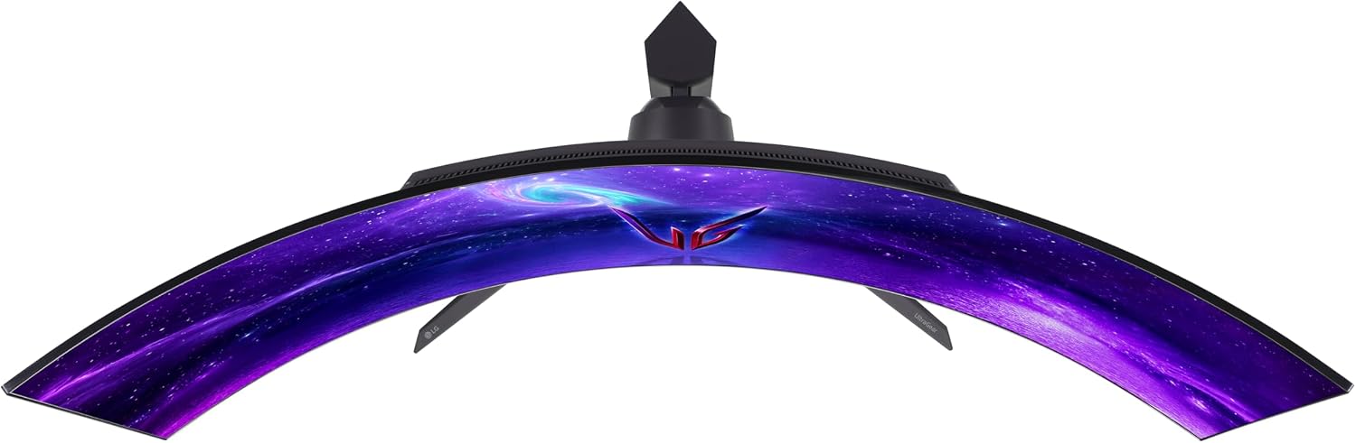 LG 45GR95QE-B Curved Ultragear Gaming Monitor 45-Inch (3440 x 1440) OLED Display