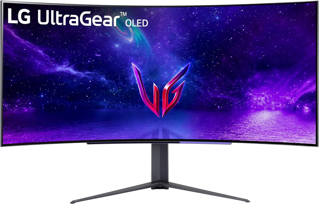 LG 45GR95QE-B Curved Ultragear Gaming Monitor 45-Inch (3440 x 1440) OLED Display